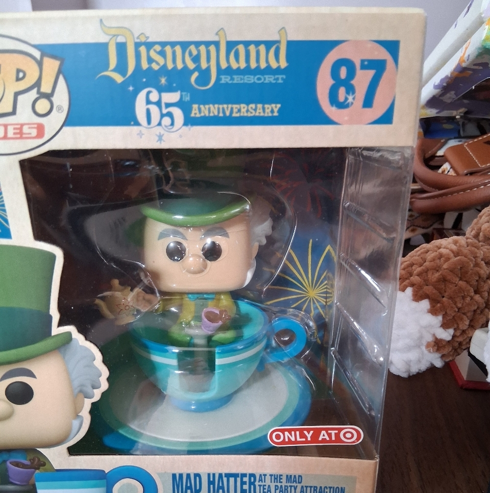 Disneyland 65th Anniversary Mad Hatter Funko Pop